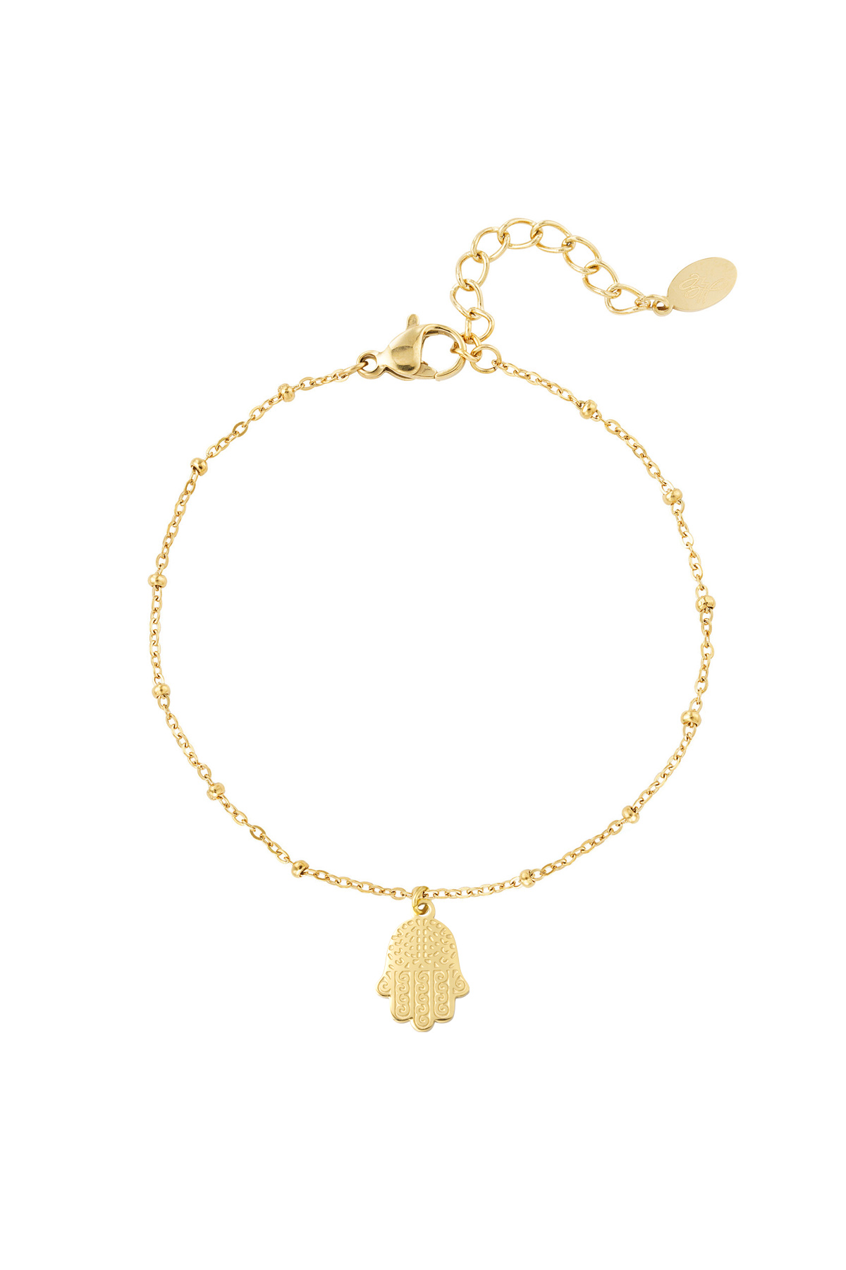 Pulsera mano - oro h5 