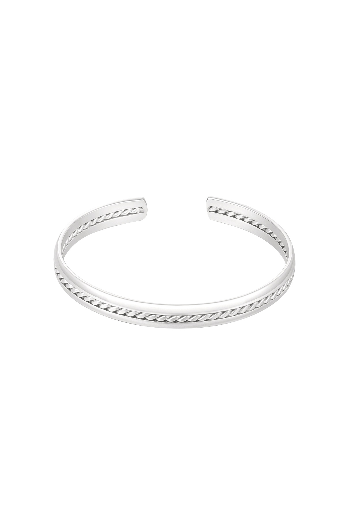 Slave bracelet 3 layers - Silver Color color h5 