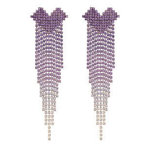 Boucles d'oreilles strass coeur top - Holiday Essentials