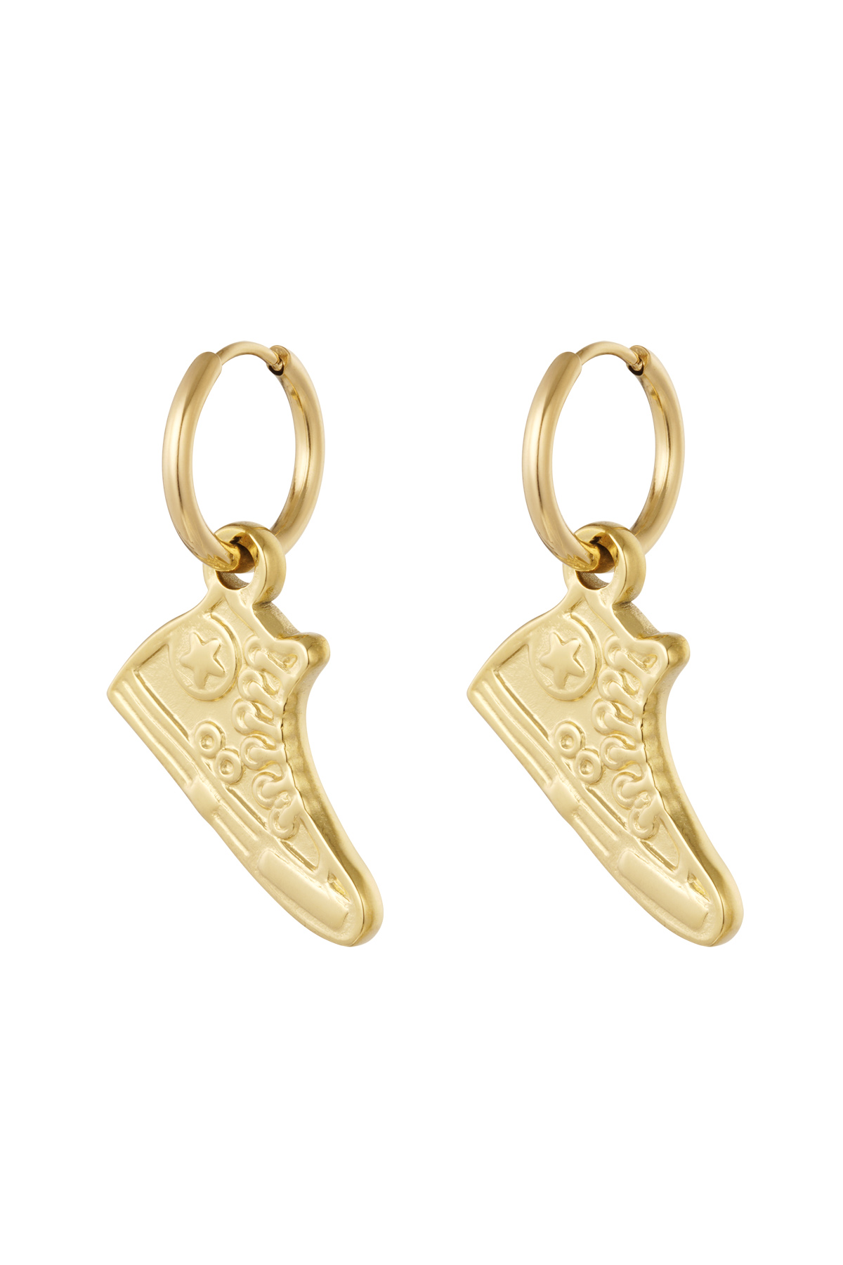 Earrings all stars - gold h5 