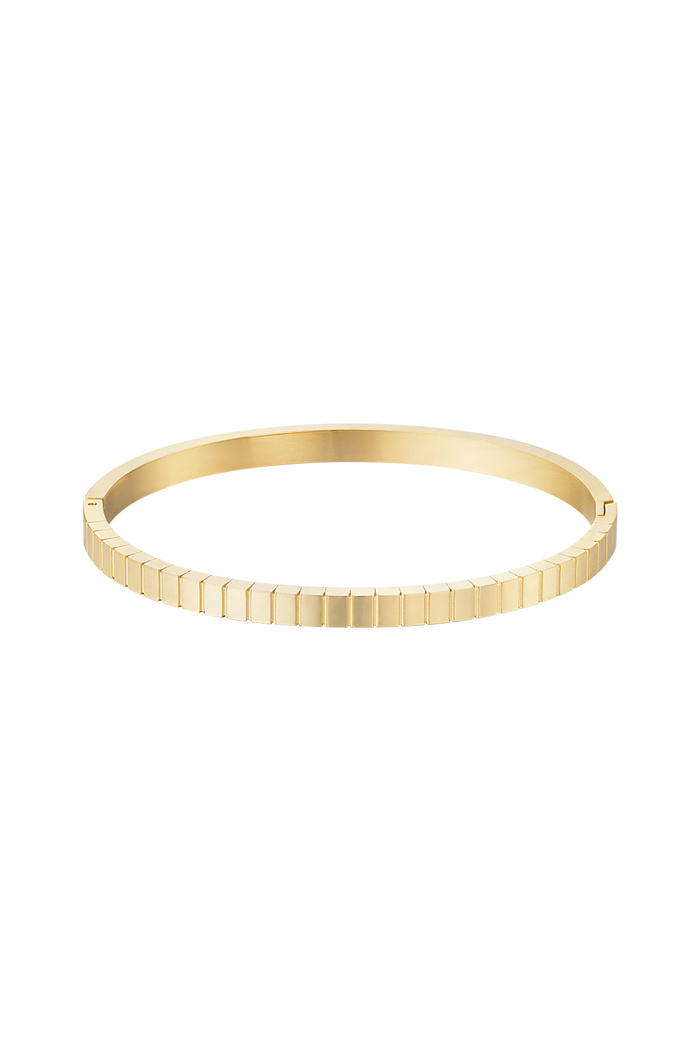 Slave bracelet stripes - gold 