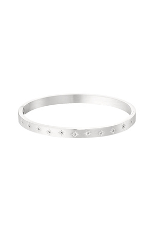 Bracelet esclave étoiles - argent h5 