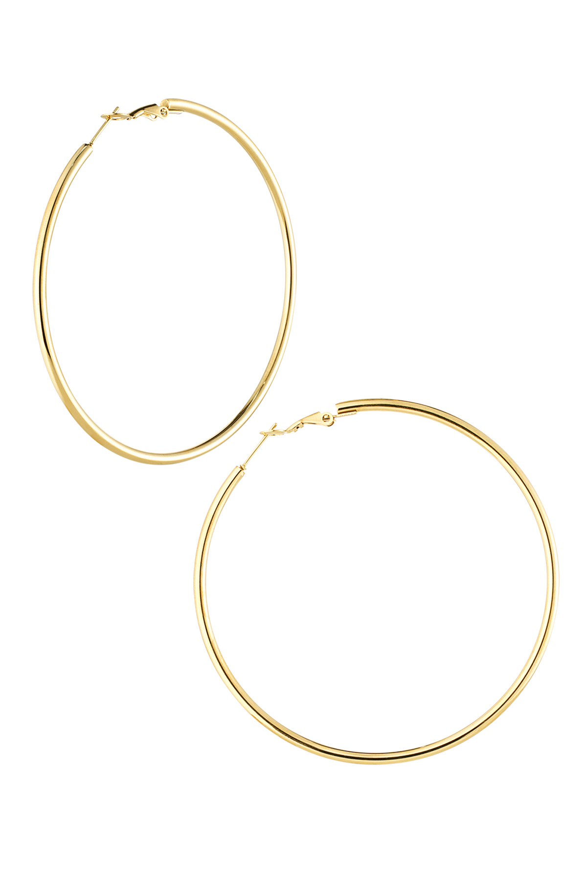 Basic hoops - Gold color 2