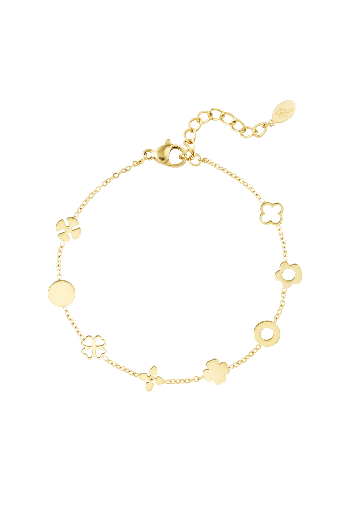 Bracelet charms - Gold color