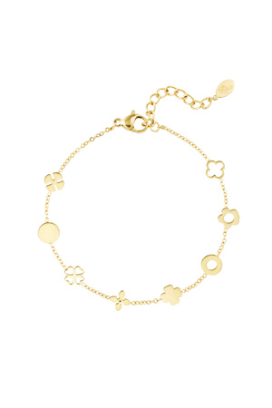 Bracelet charms - gold h5 