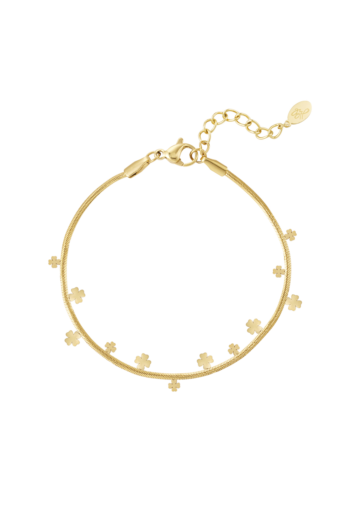 Bracelet clover party - gold h5 