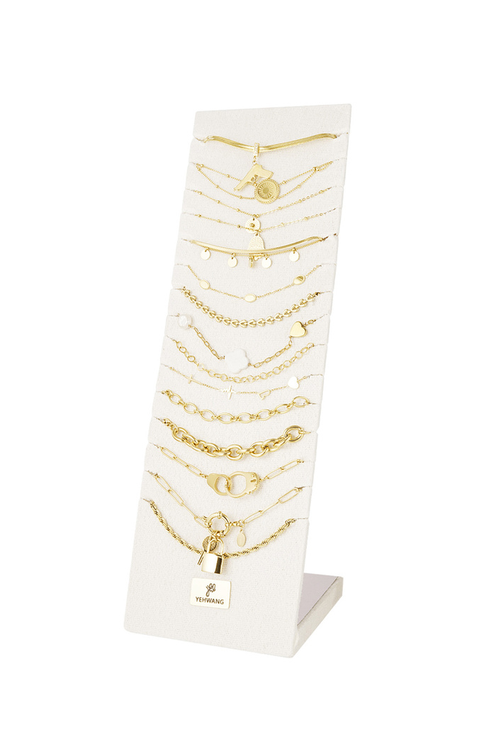 Bracelet display basic charms - gold 