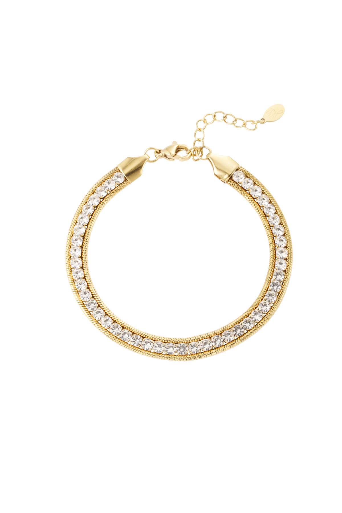 Bling bracelet - gold