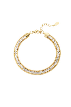 Bling-Armband – Gold h5 
