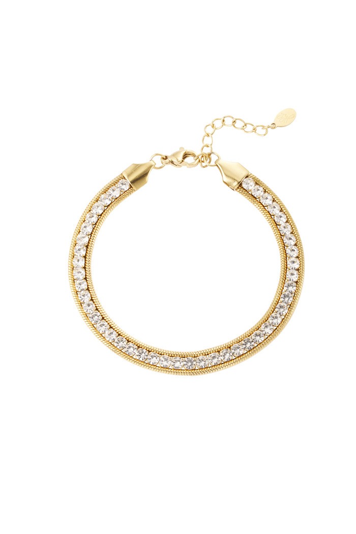 Bling-Armband – Gold 
