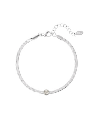 Link bracelet with diamond h5 