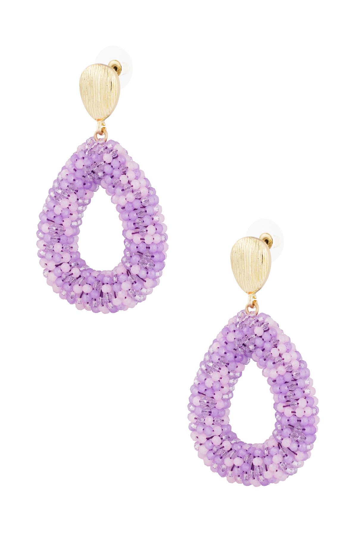 Discodip earring - lilac