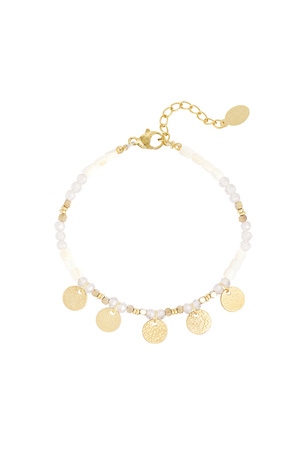 Bracelet free your mind - white gold h5 