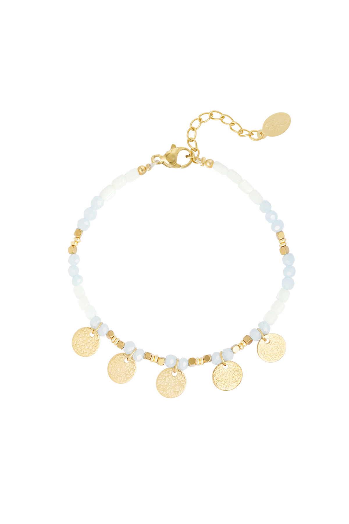 Bracelet free your mind - light blue