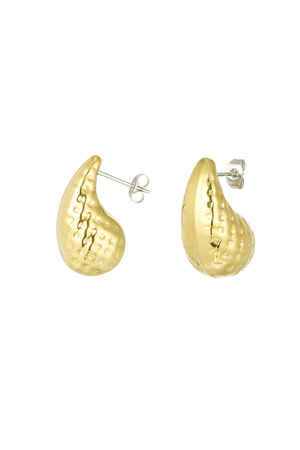 Drop earring essential - gold h5 