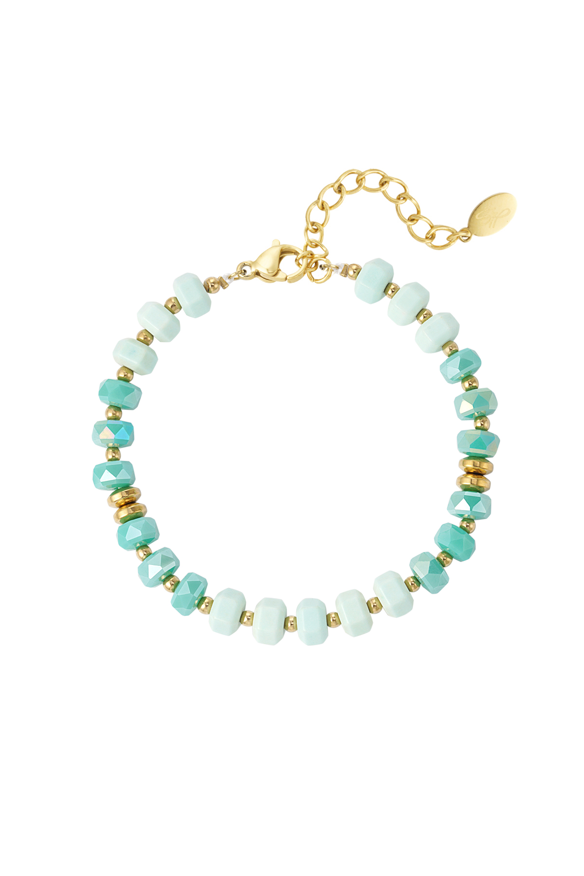 Armband colorful wrap - mint