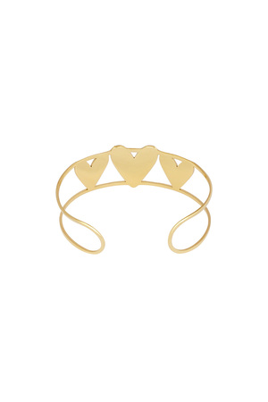 Love party armband - goud  h5 Afbeelding5