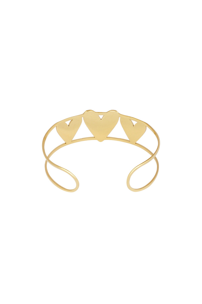 Love party armband - goud  Afbeelding5