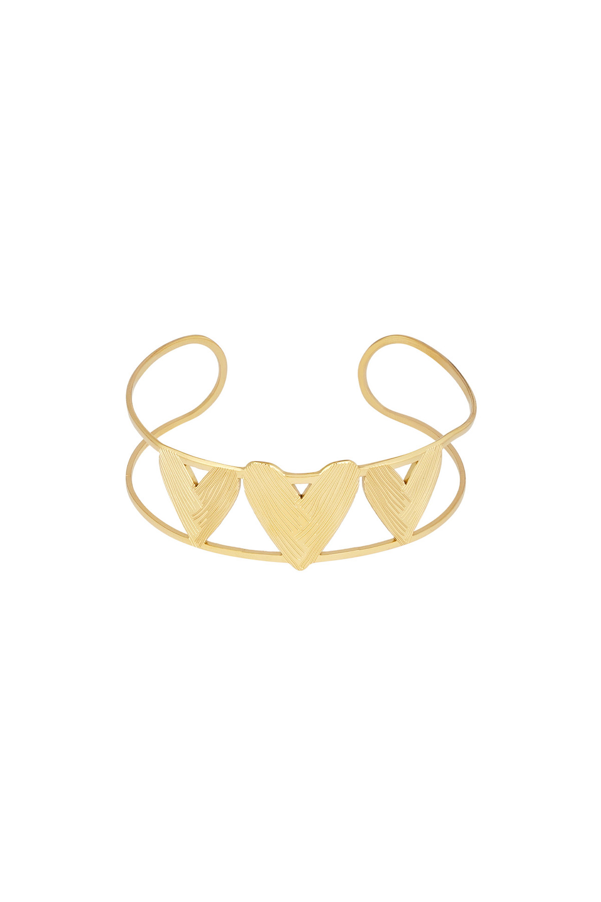 Bracelet fête d'amour - or 