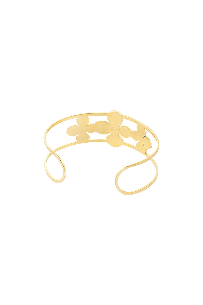 Bohemian flowerless armband - goud Afbeelding3