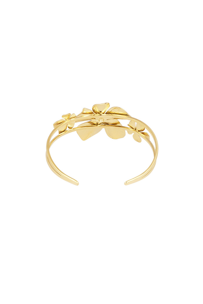 Blumeninsel-Armband – Gold  Bild3