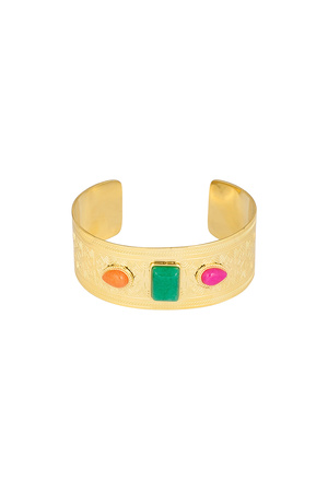 Bohemian tranquil bracelet - gold h5 