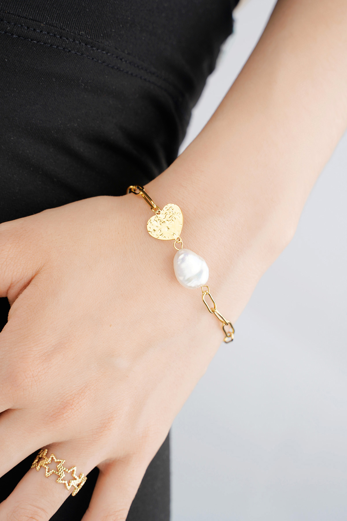 Armband amour toujours - goud h5 Afbeelding3