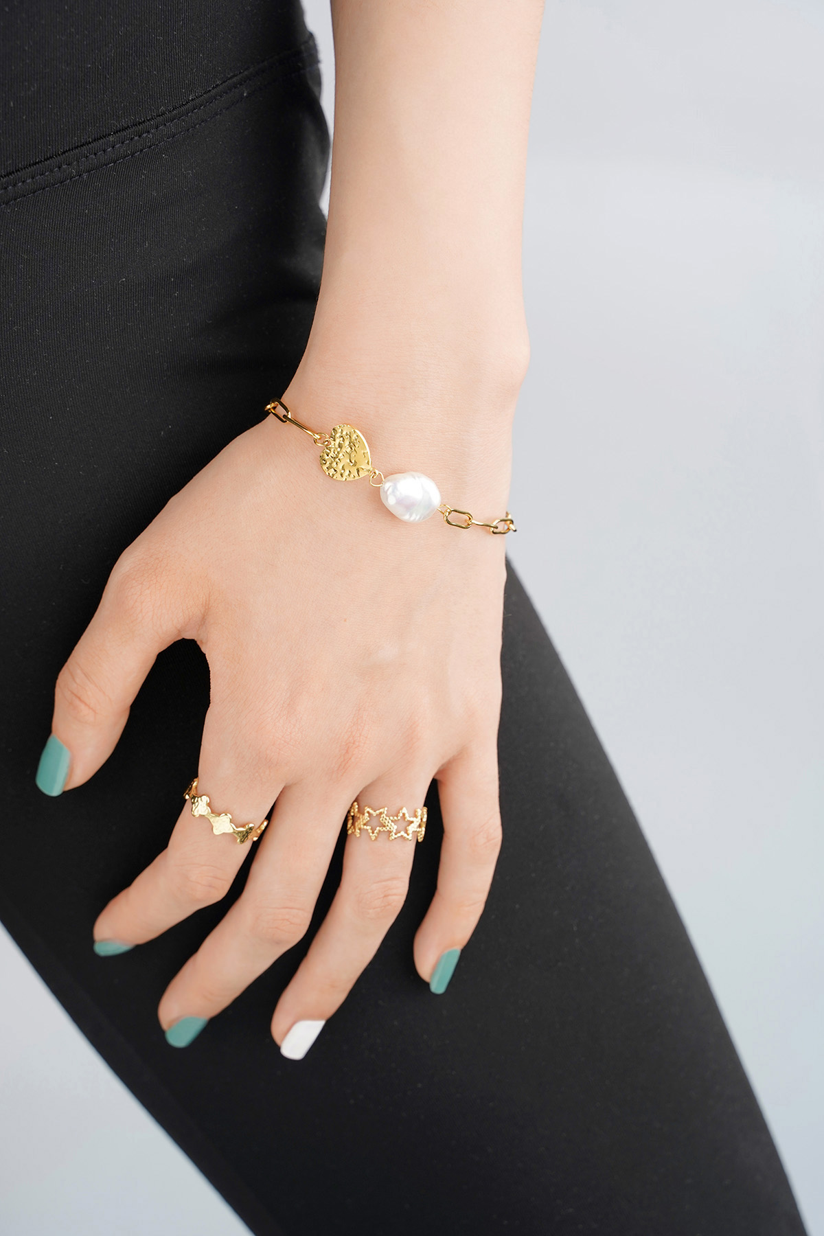 Armband amour toujours - goud h5 Afbeelding4