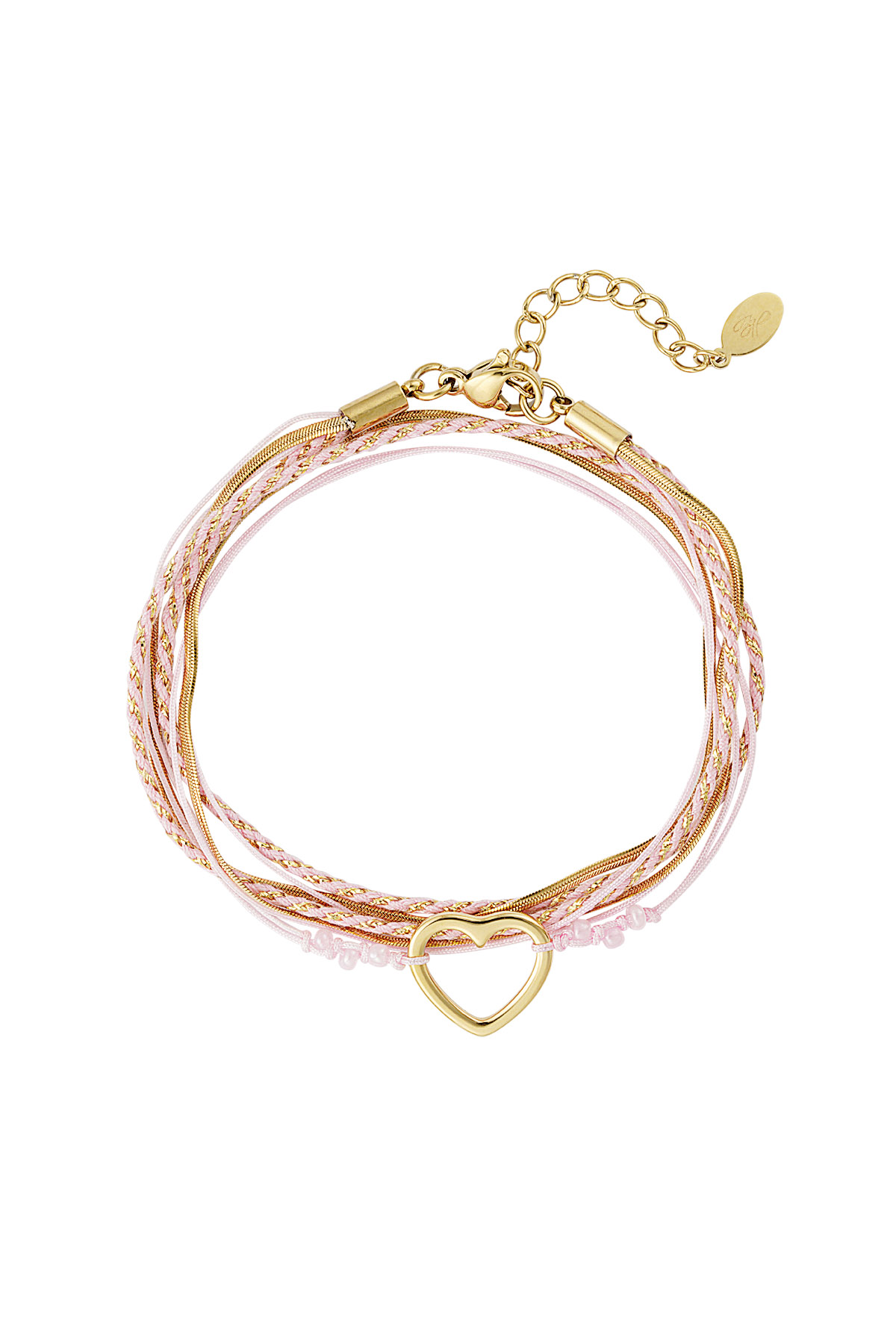 Bracelet summer flow lover - pink gold