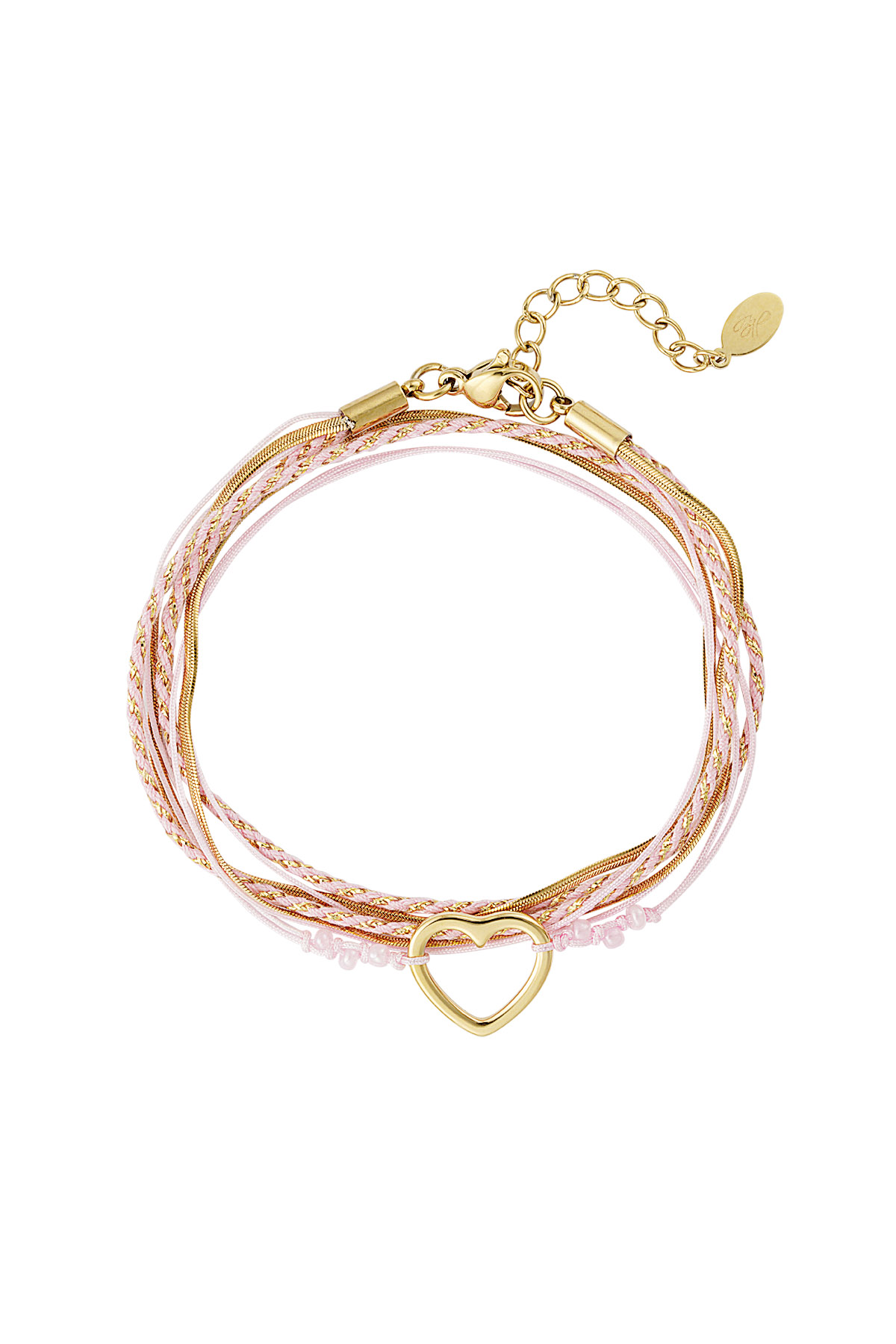 Pulsera summer flow lover - oro rosa h5 