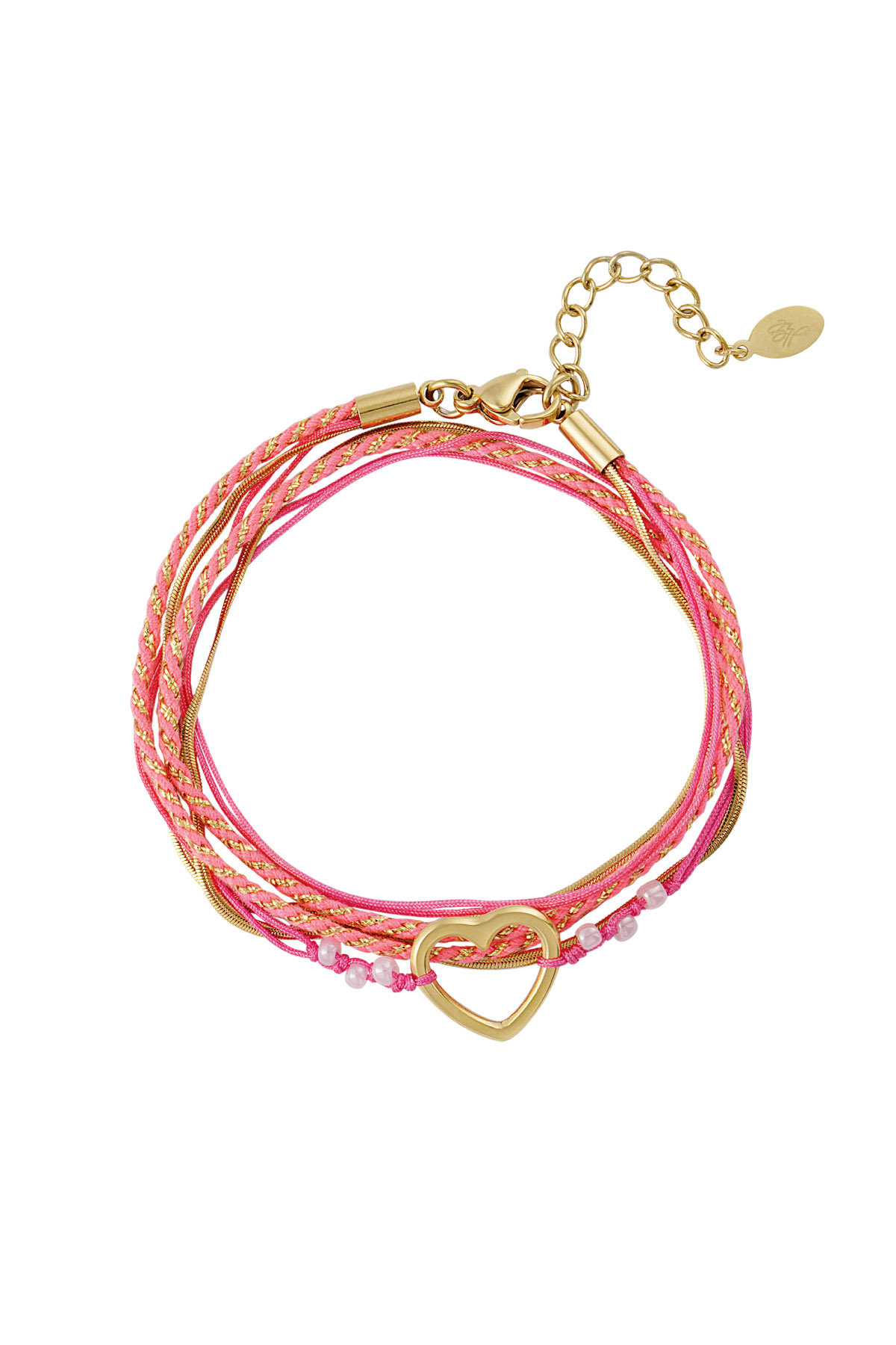 Bracelet summer flow lover - light pink 2