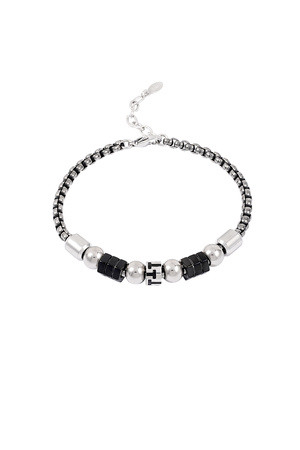 Men's bracelet with charms h5 