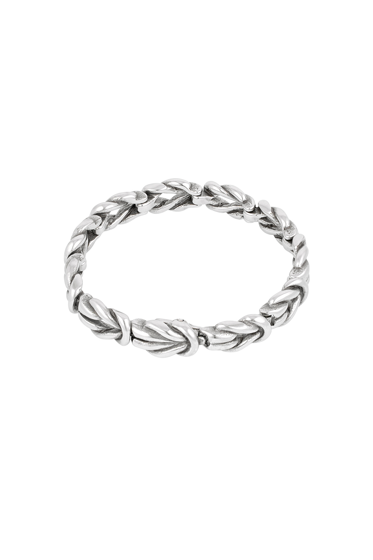 Bracelet homme vecteur wrap - argent h5 Image3