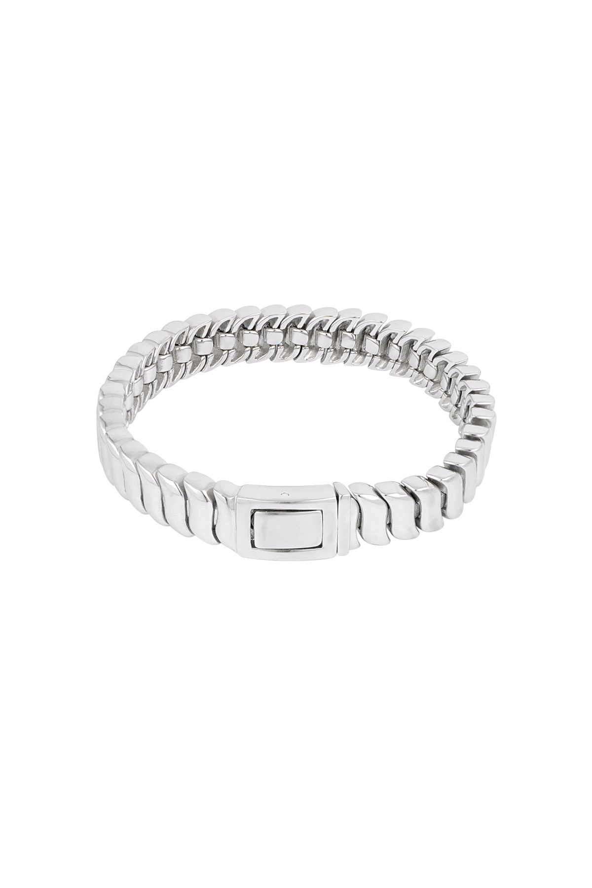 Heren armband urban link - zilver h5 Afbeelding3