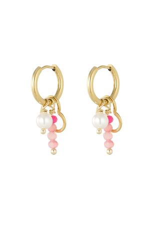 Earrings everyday gem - gold h5 