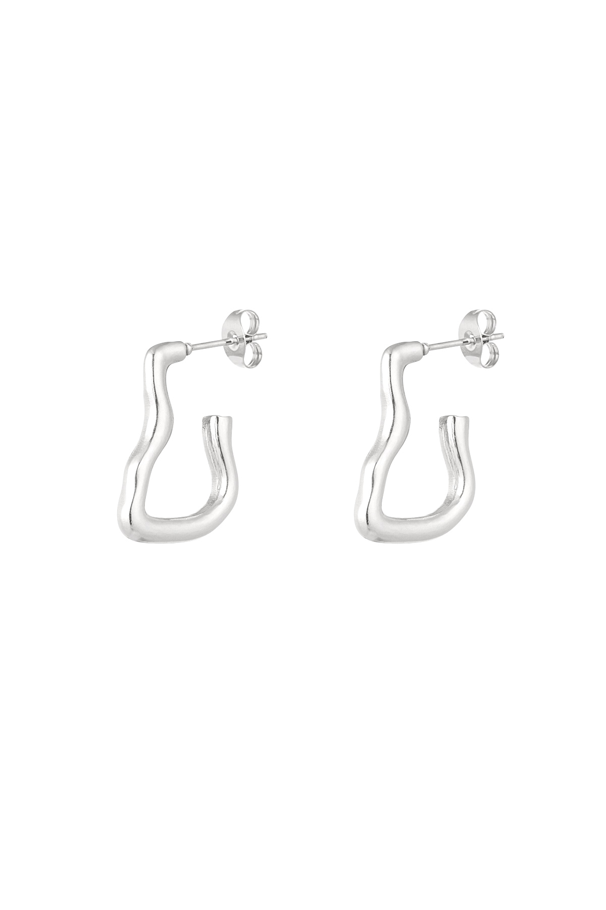 Earrings boogie nights - Silver Color color 2