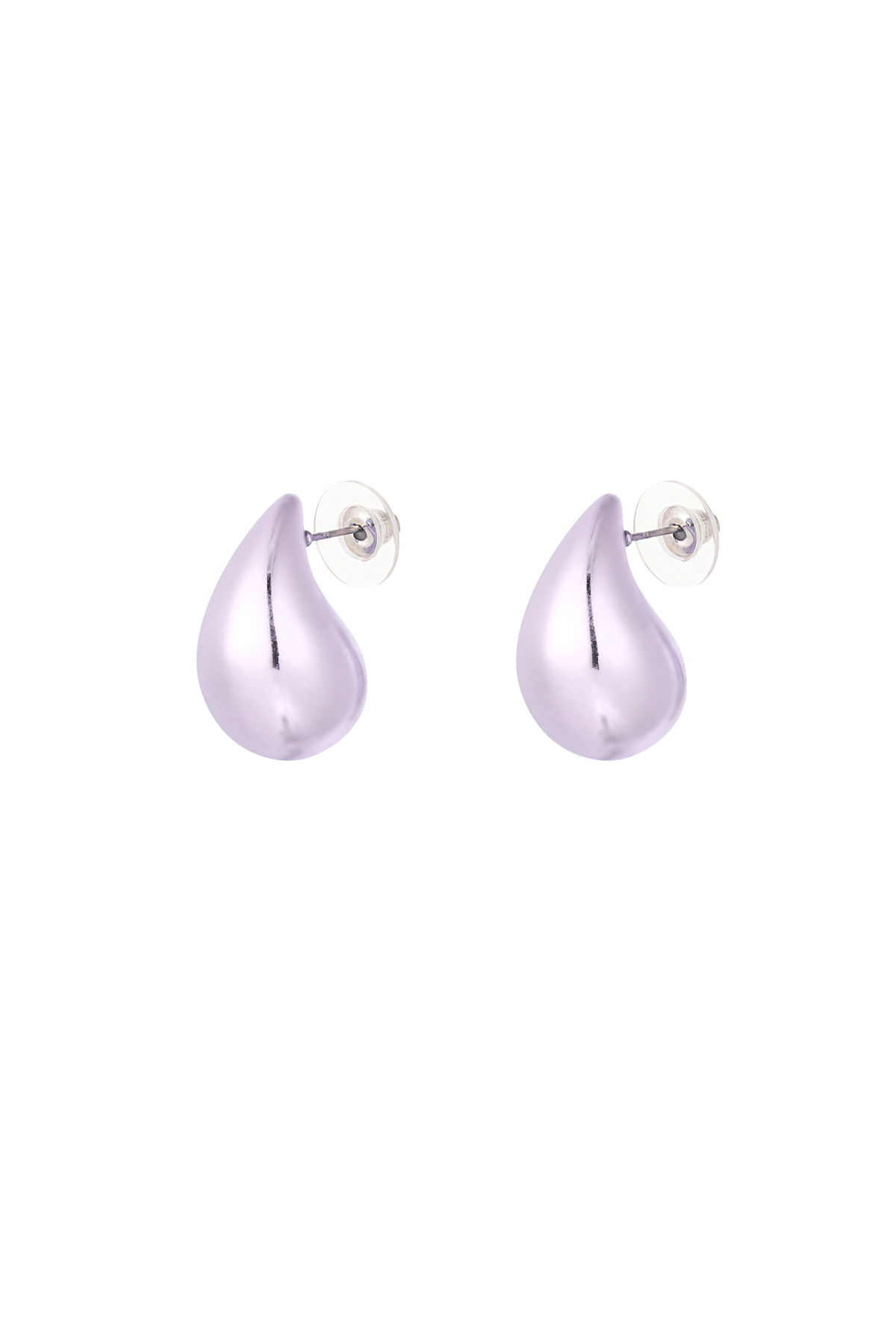 Boucles d'oreilles pendantes Summer Hit - lilas h5 