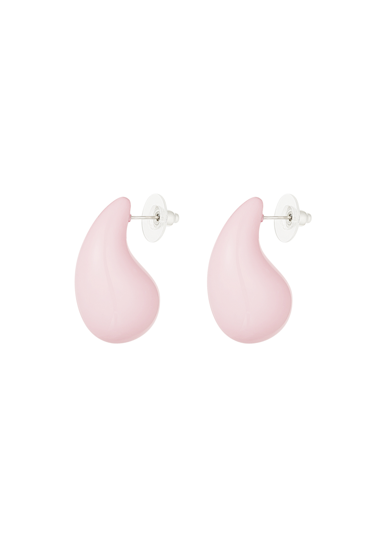 Boucles d'oreilles élégantes-rose h5 