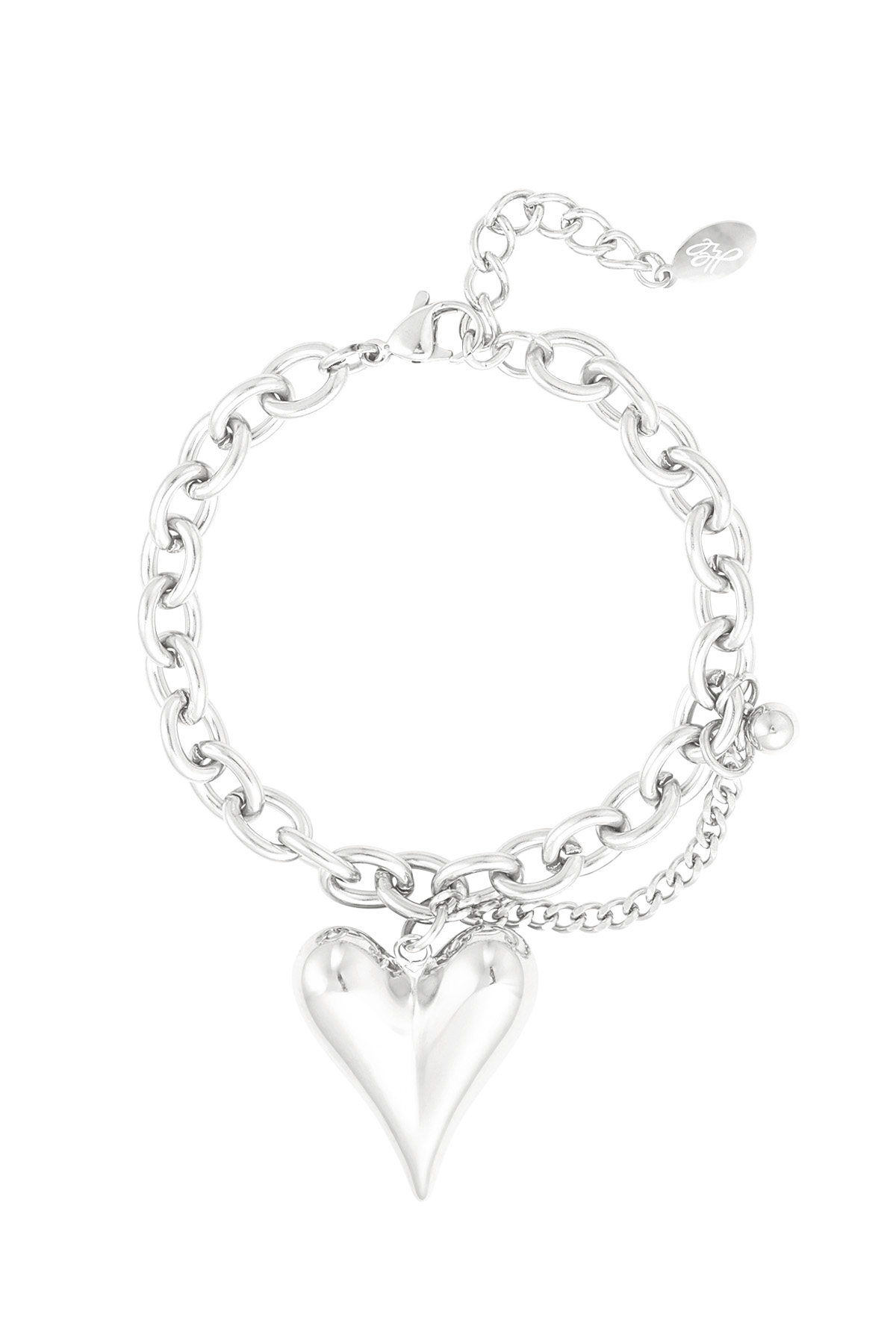 Bracelet love life - silver