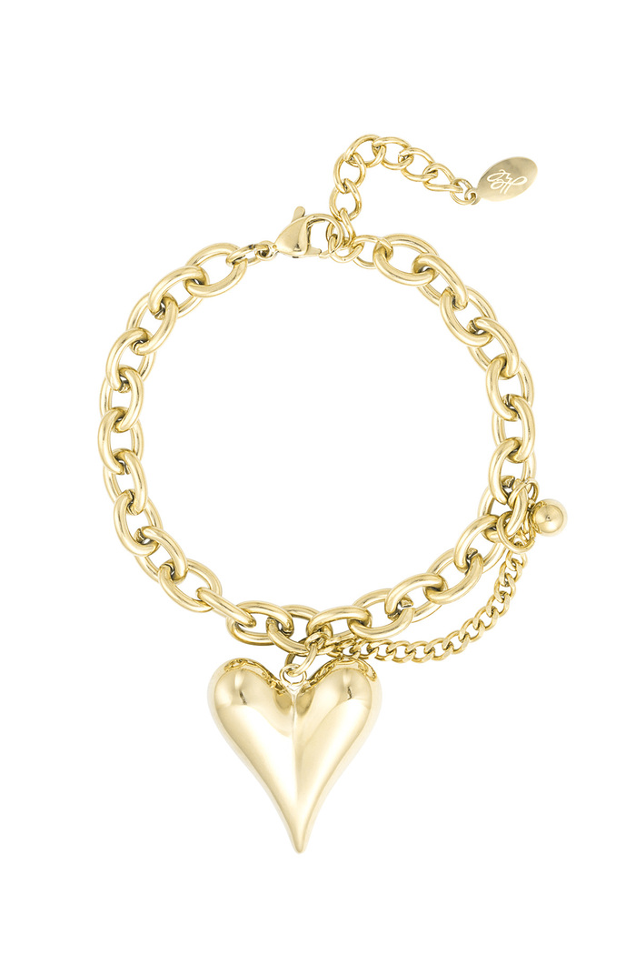 Bracelet love life - gold 