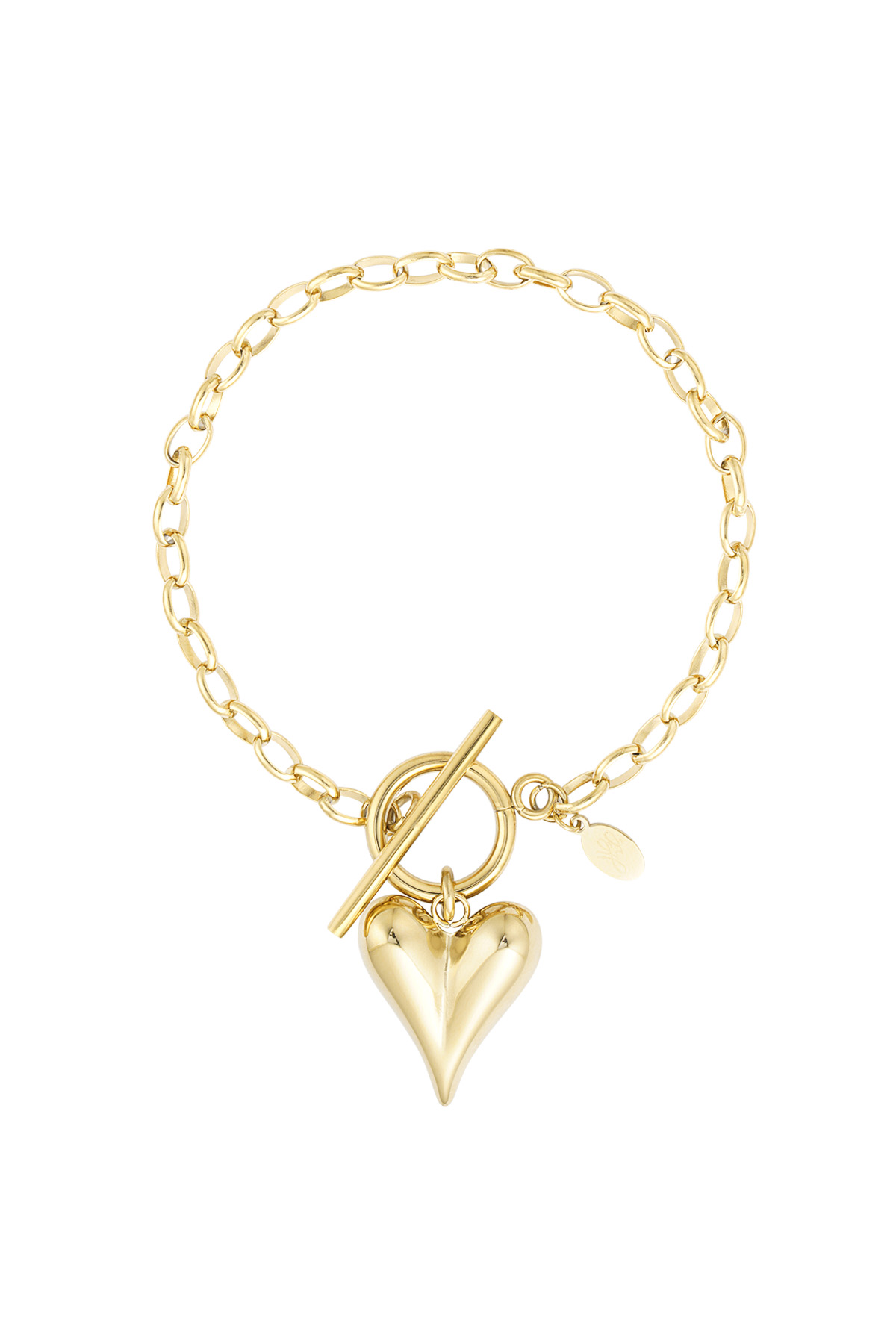 Pulsera amor mentiras - Color dorado 2