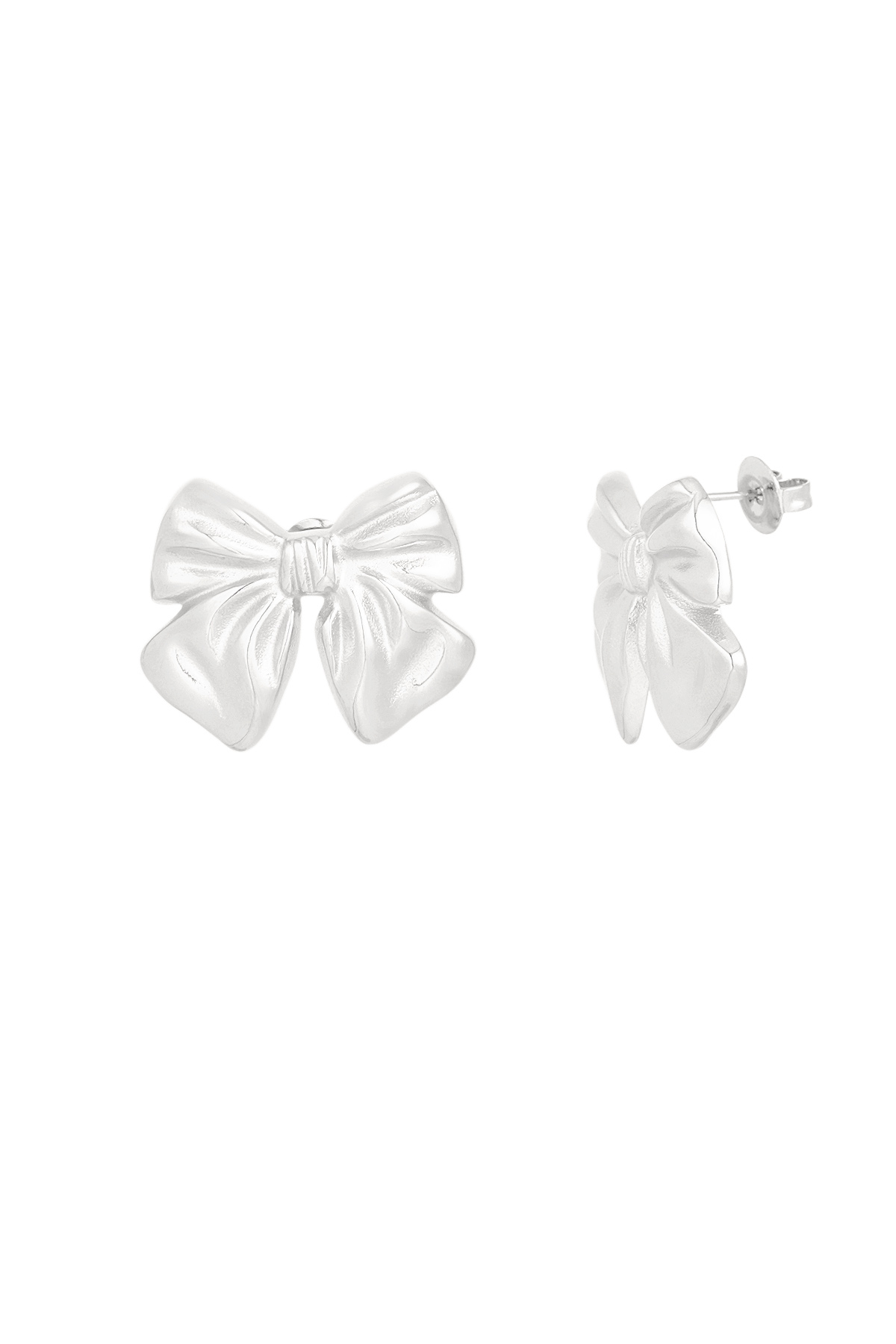 Boucles d'oreilles clous Bowlicious - argent h5 