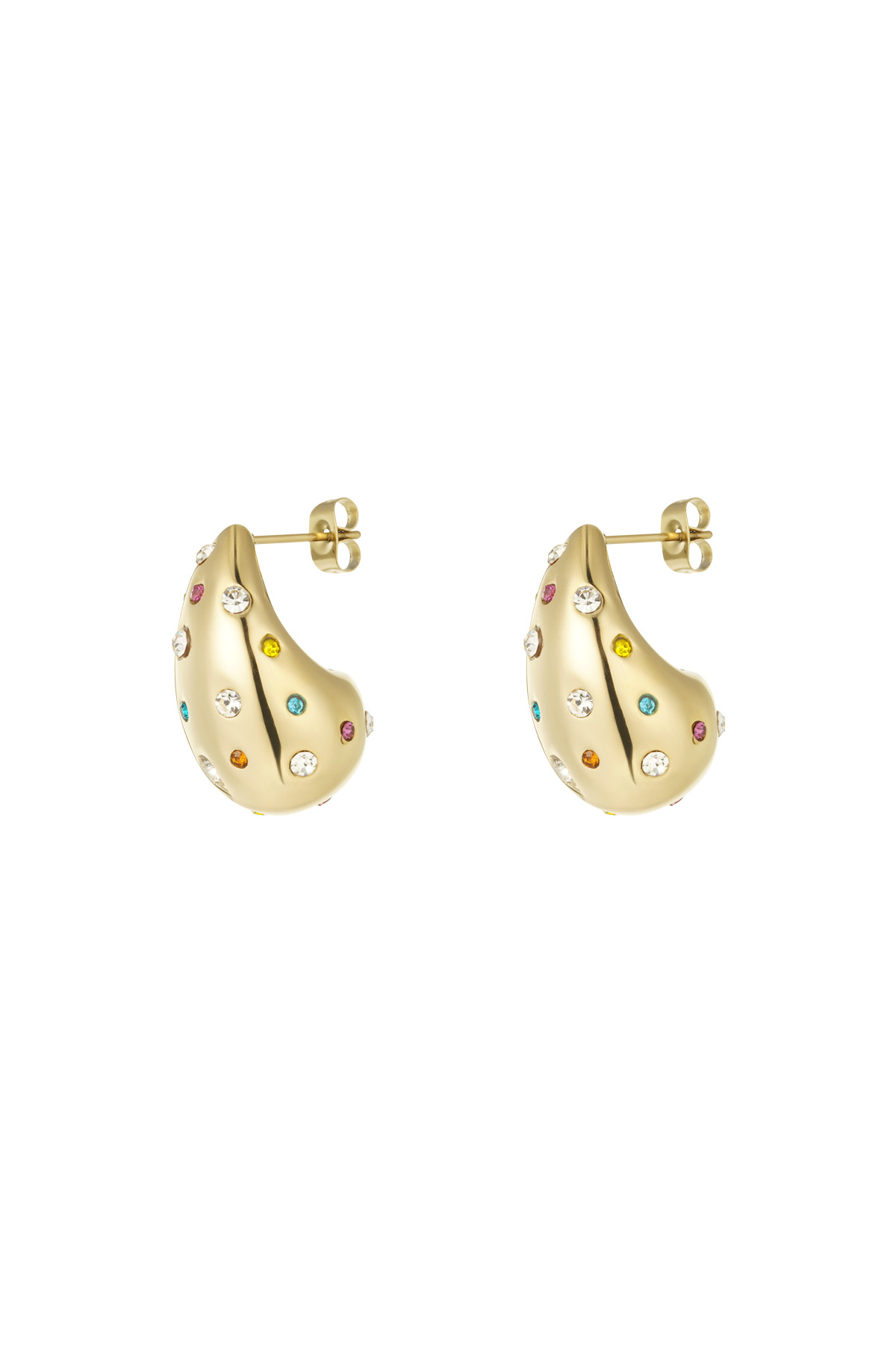 Drop earrings dazzling days - multi h5 