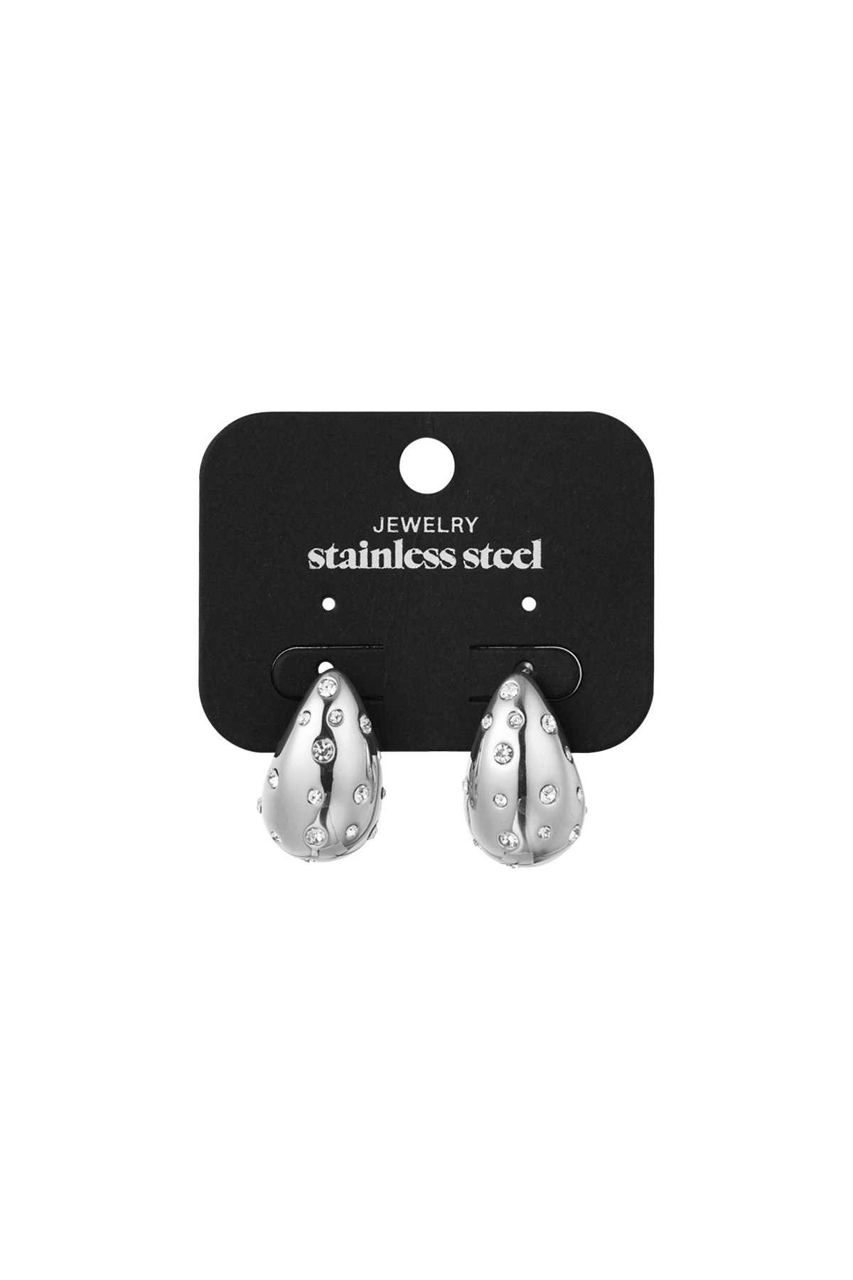 Drop earrings dazzling days - silver h5 Picture3