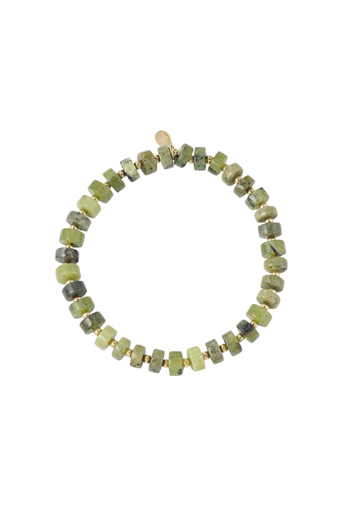 Bracciale atmosfera militare - oro verde h5 