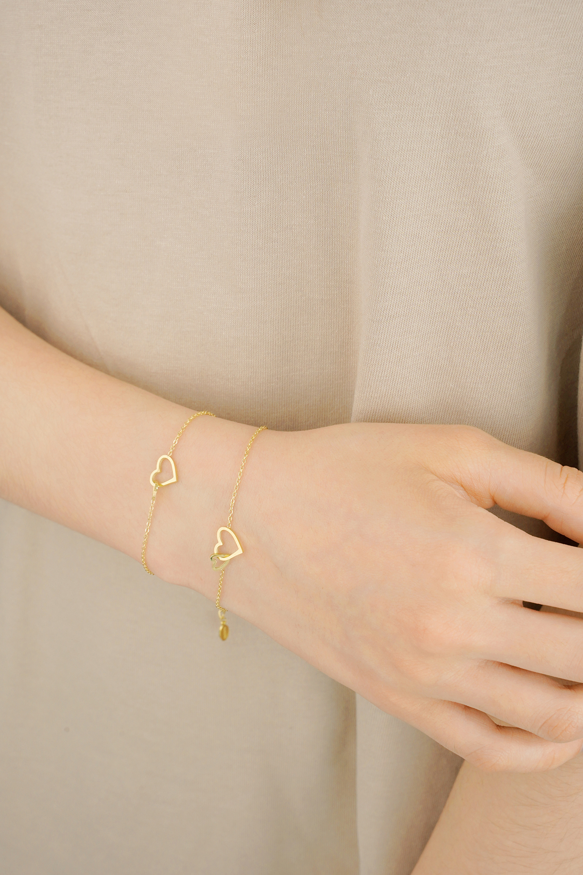 Armband eternal love - Goud kleur 2