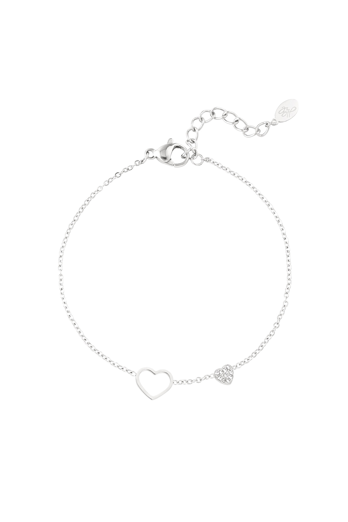 Bracelet cherised treasure - silver h5 