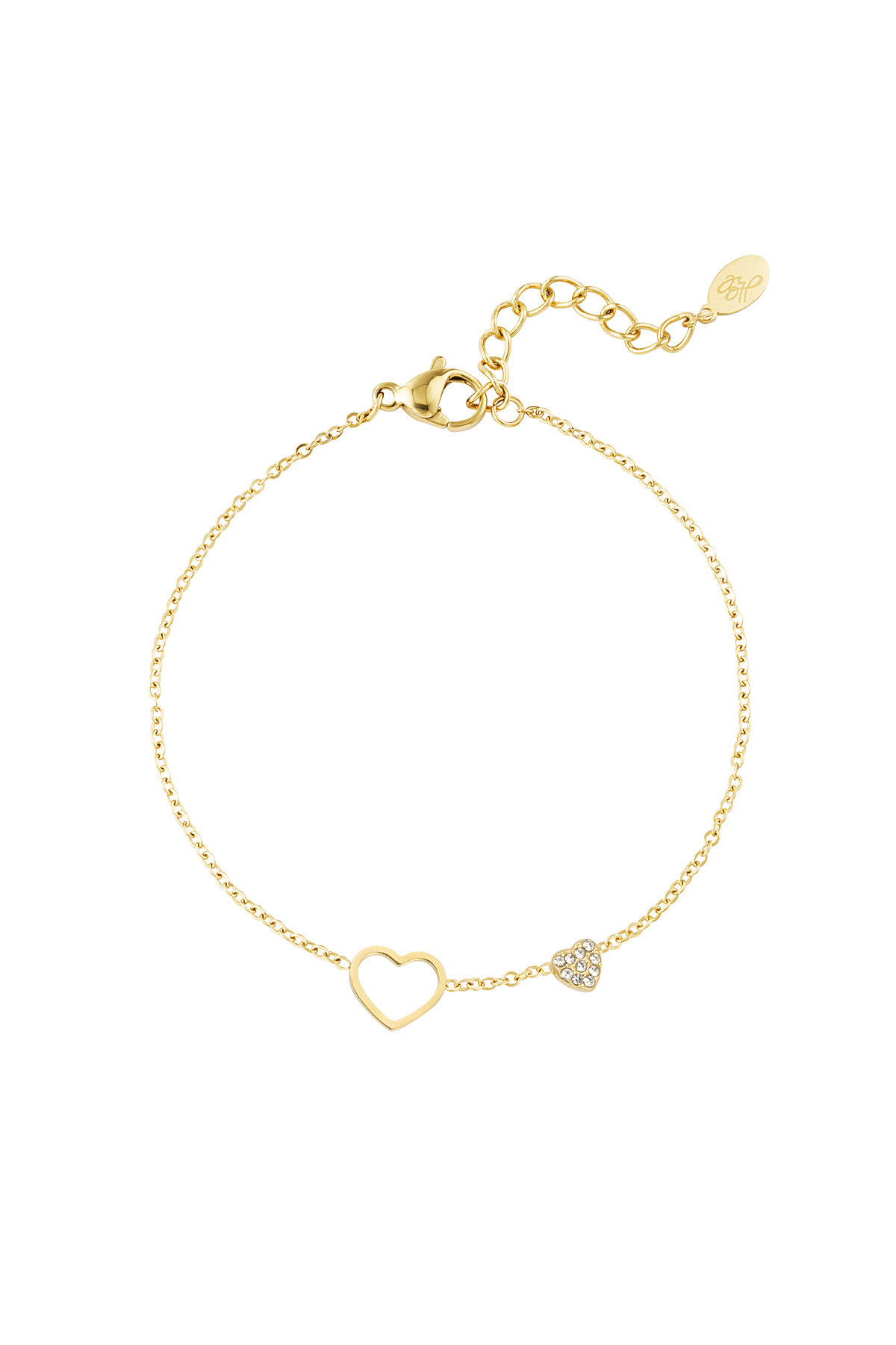 Bracelet cherised treasure - gold h5 