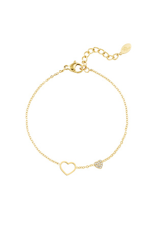 Bracelet cherised treasure - gold h5 