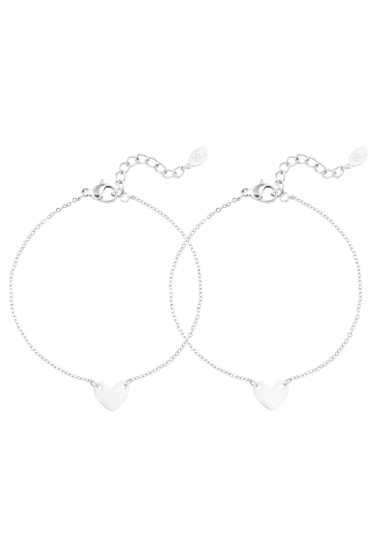 Bracelet enduring affection - silver 